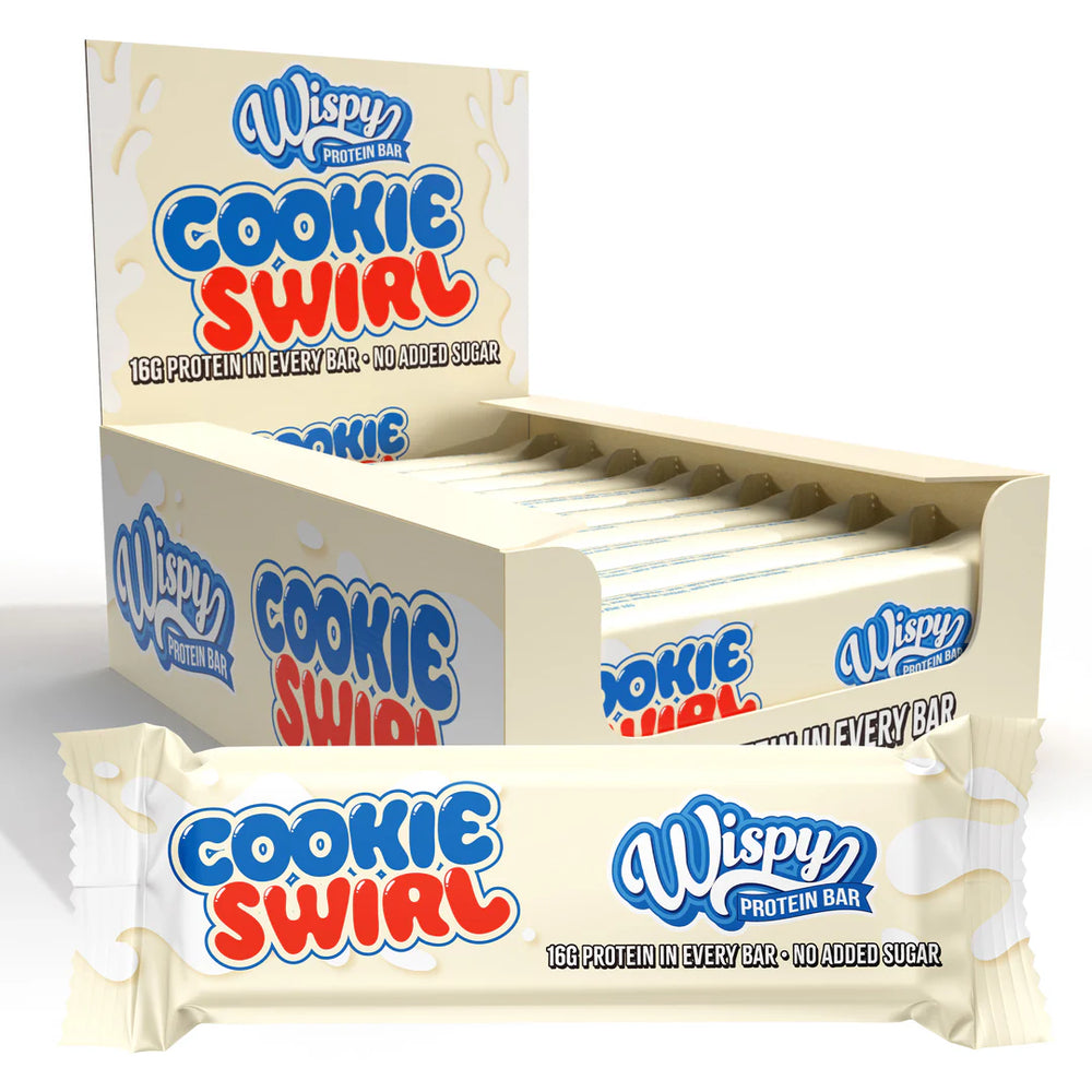 WISPY PROTEIN BAR - COOKIE SWIRL (10X 55G)