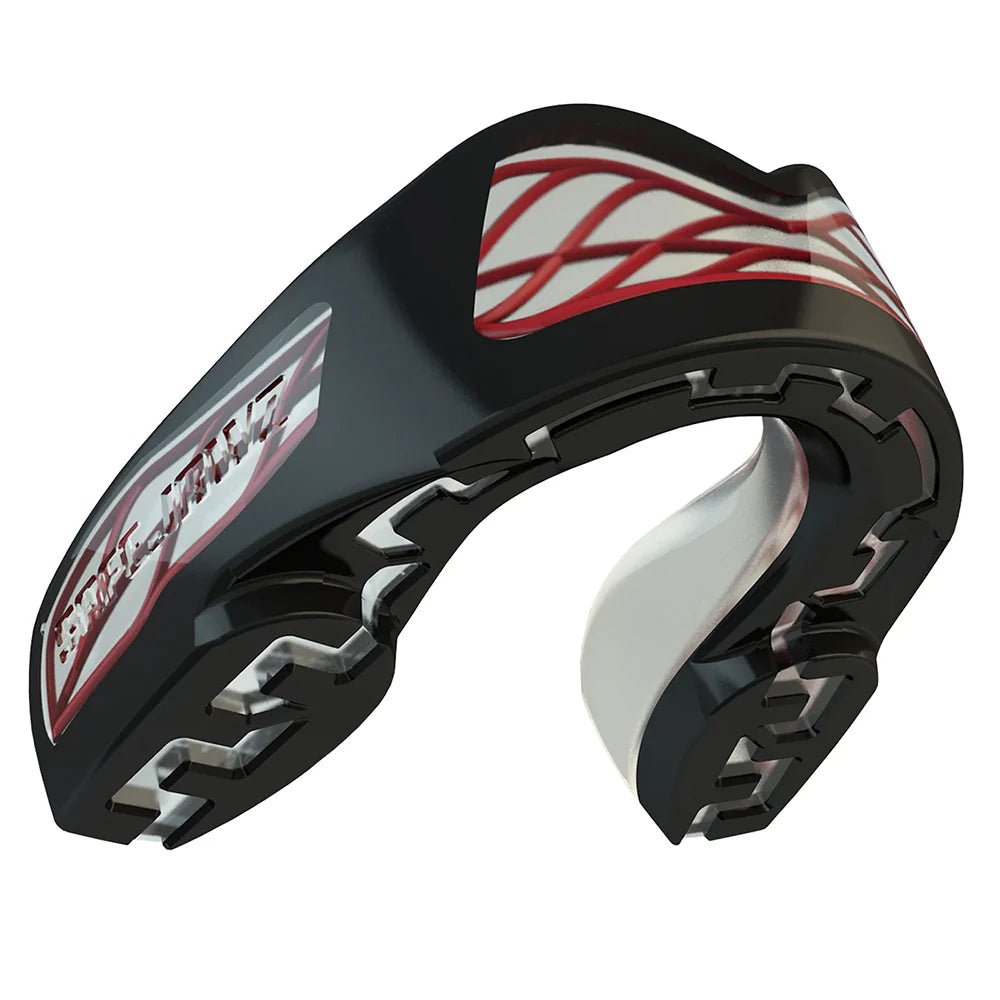 SAFEJAWZ NITRO SERIES BLACK AND RED SENIOR