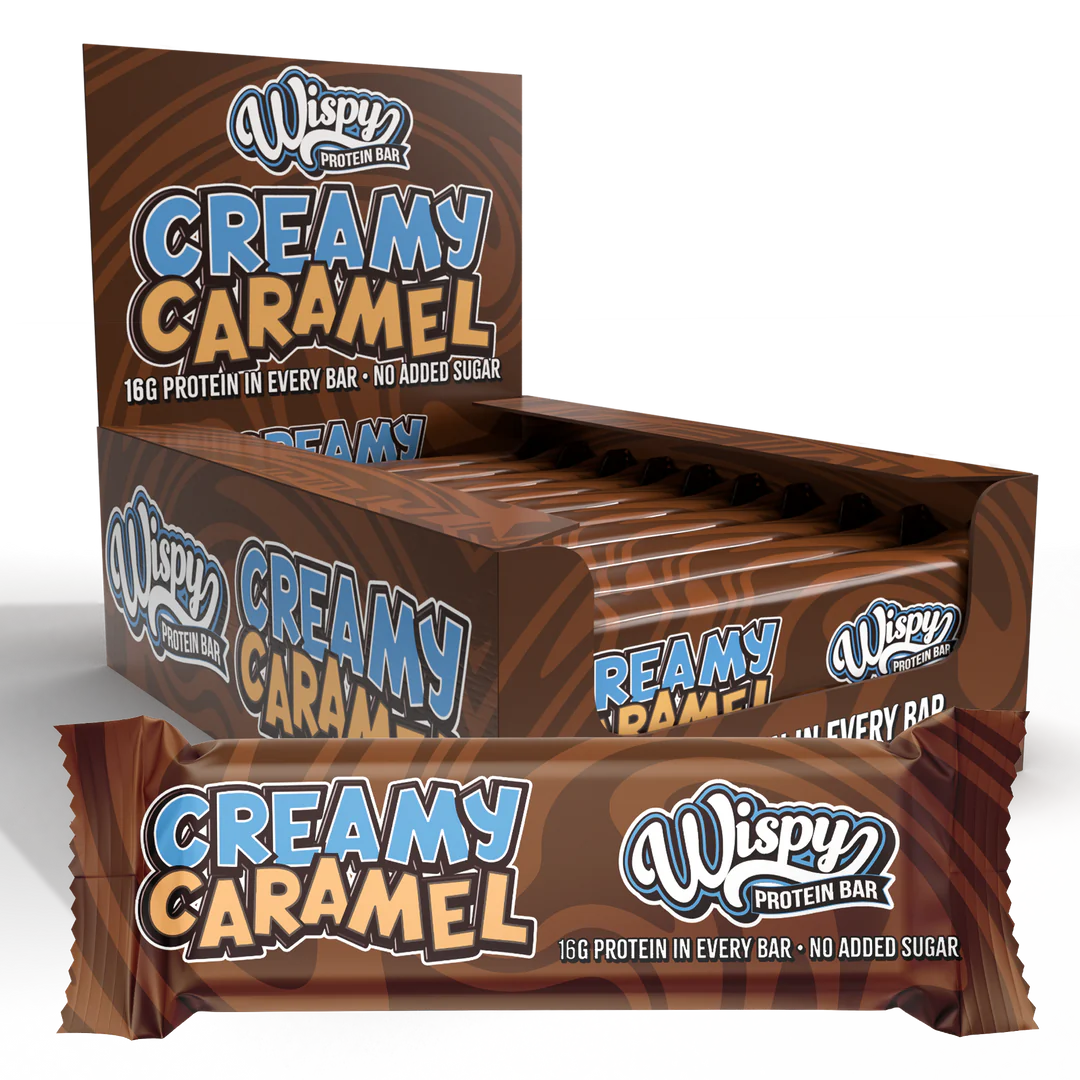 Wispy Protein Bar - Creamy Caramel (10x 55g)