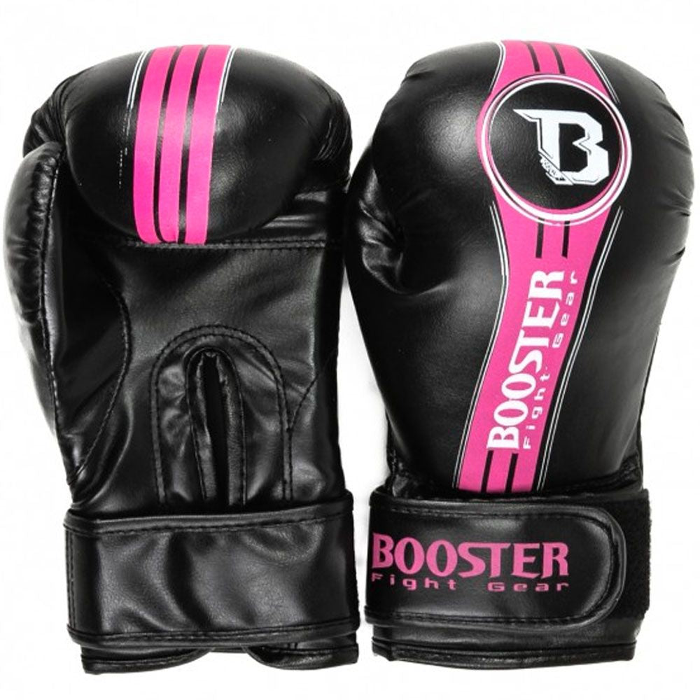 BOOSTER FUTURE V2 SORT/LYSERØD BOKSEHANDKSER