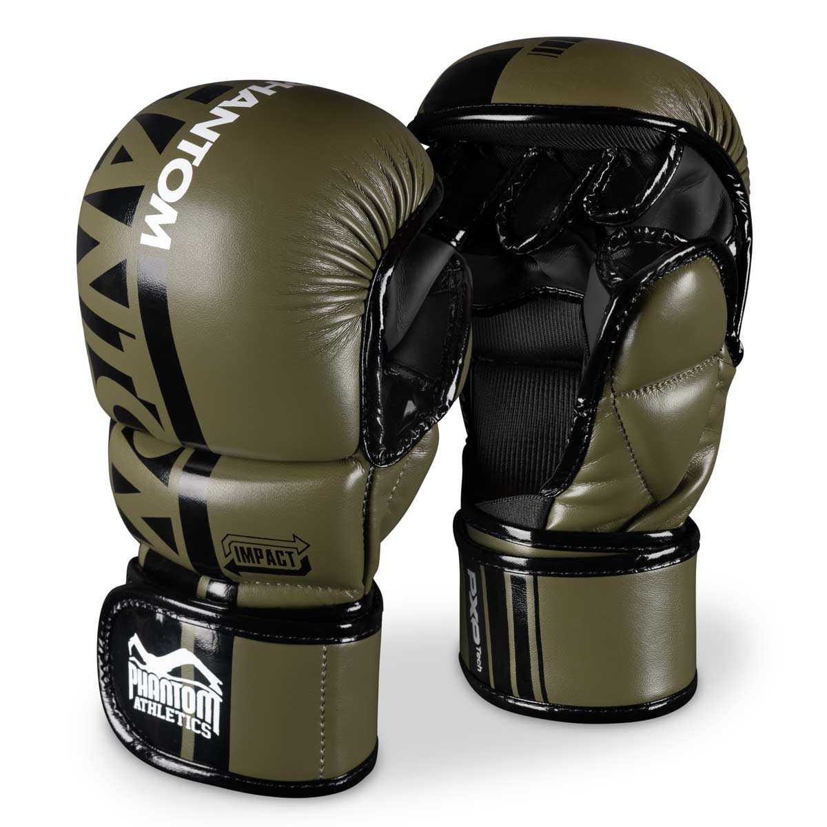 PHANTOM MMA SPARRING HANDSKER APEX ARMY GRØN