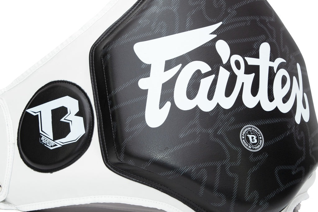 FAIRTEX x BOOSTER BELLY PAD HVID