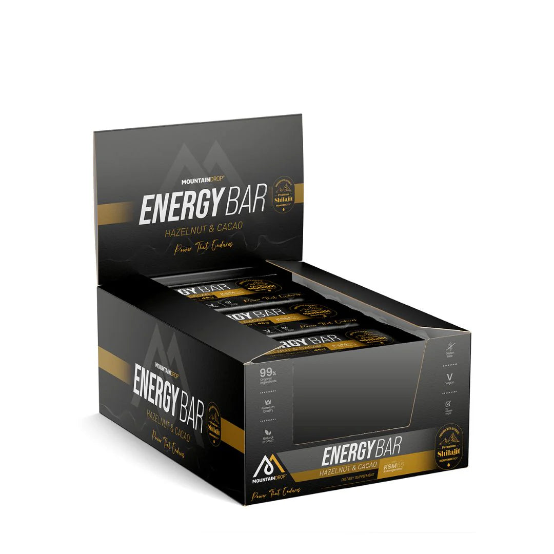 MOUNTAINDROP® HAZELNUT &amp; COCOA ENERGY BAR 15X45G