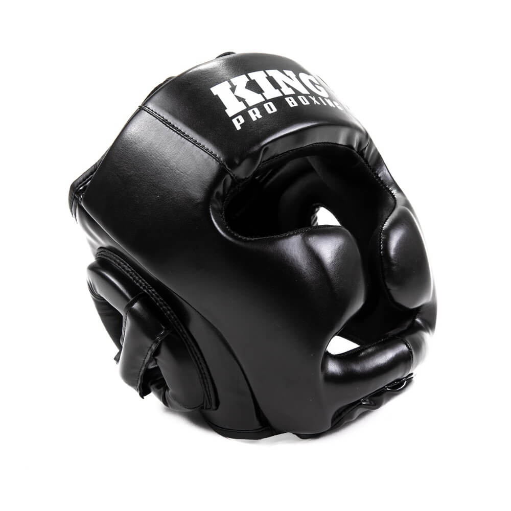 KING PRO BOXING REVO HEADGEAR BLACK
