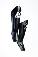 KING PRO BOXING LEG GUARDS BLACK
