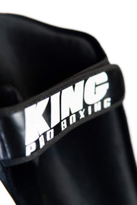 KING PRO BOXING LEG GUARDS BLACK