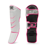 LEONE “REVO FLUO” SHINGUARDS PINK