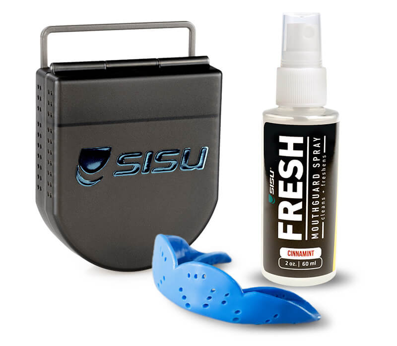 SISU NEXTGEN AERO TOOTH PROTECTOR BLUE BUNDLE
