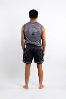 AZLAN x BADR FIGHT CLUB MUAY THAI SHORTS 'SORT'
