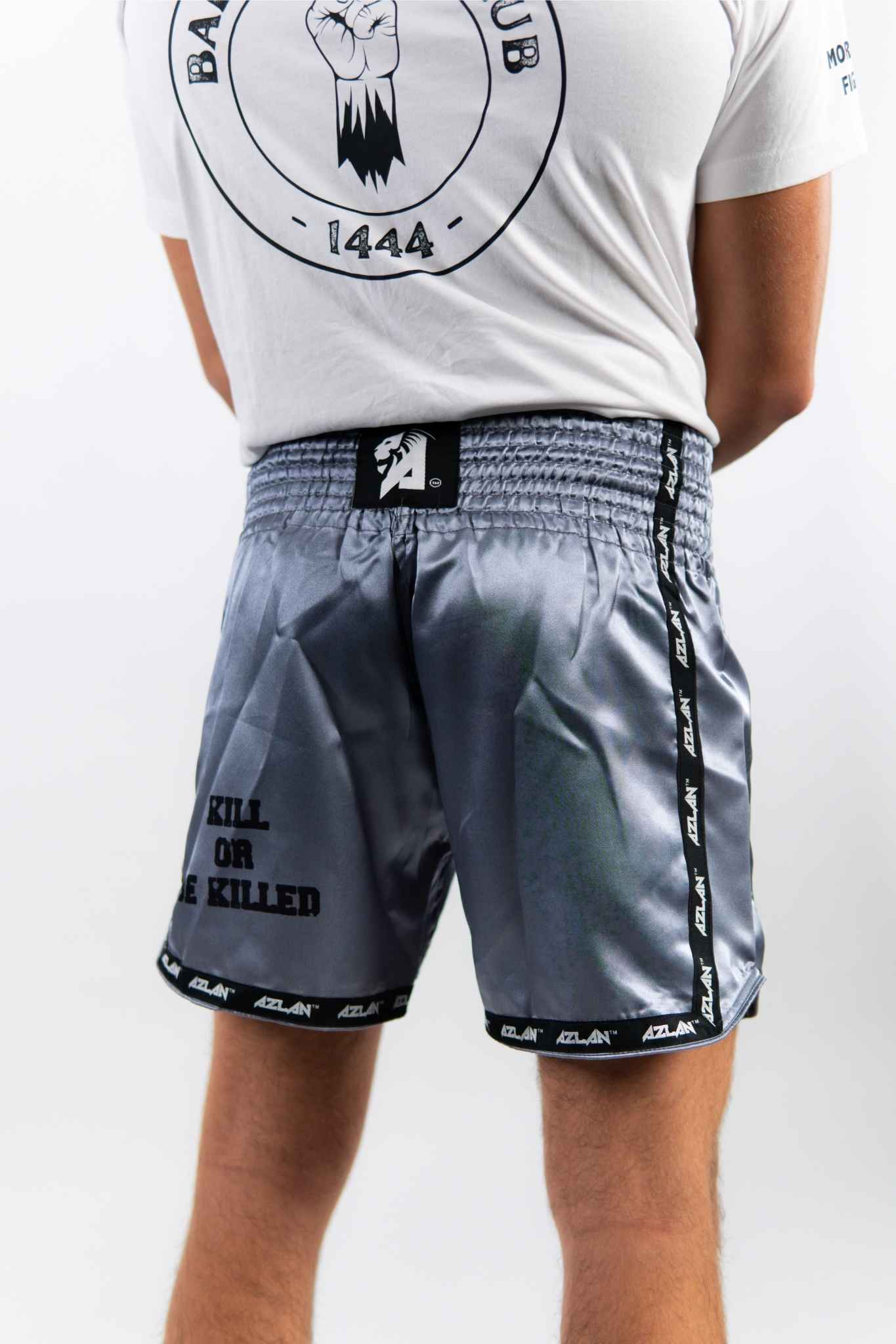 AZLAN MUAY THAI SHORTS “KILL OR BE KILLED”