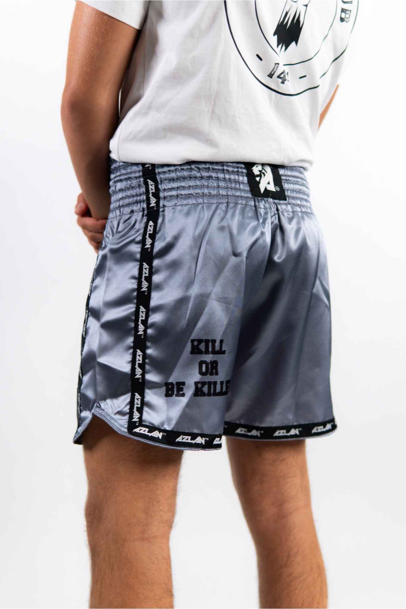 AZLAN MUAY THAI SHORTS “KILL OR BE KILLED”