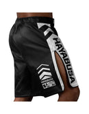 HAYABUSA “ICON MMA” SHORTS BLACK/WHITE